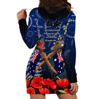 Anzac Hoodie Dress Australia Aboriginal Mix New Zealand Slouch Hats LT7 - Polynesian Pride