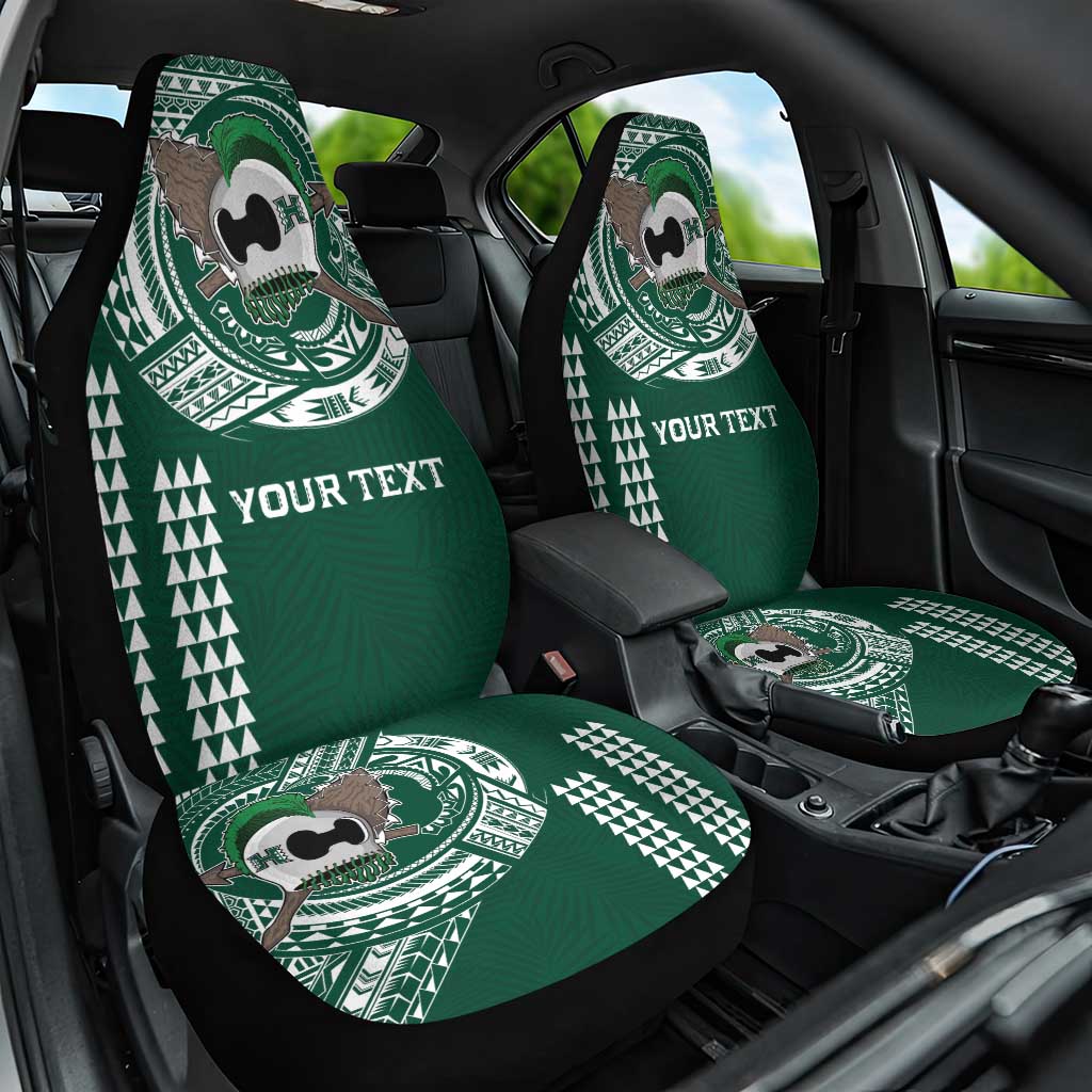 Hawaii Rainbow Warriors Personalized Car Seat Cover Kakau Ikakai Laau Pama