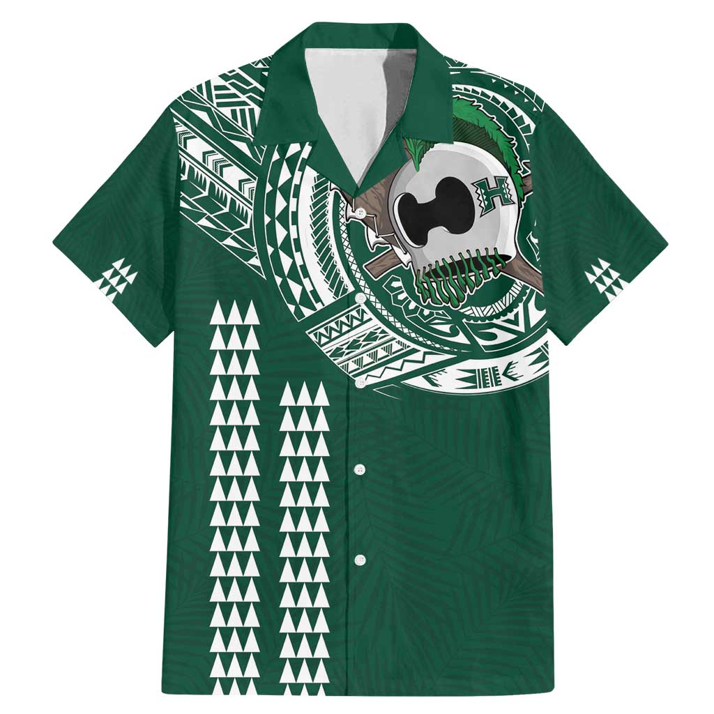 Hawaii Rainbow Warriors Personalized Family Matching Mermaid Dress and Hawaiian Shirt Kakau Ikakai Laau Pama