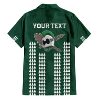 Hawaii Rainbow Warriors Personalized Family Matching Tank Maxi Dress and Hawaiian Shirt Kakau Ikakai Laau Pama