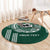 Hawaii Rainbow Warriors Personalized Round Carpet Kakau Ikakai Laau Pama