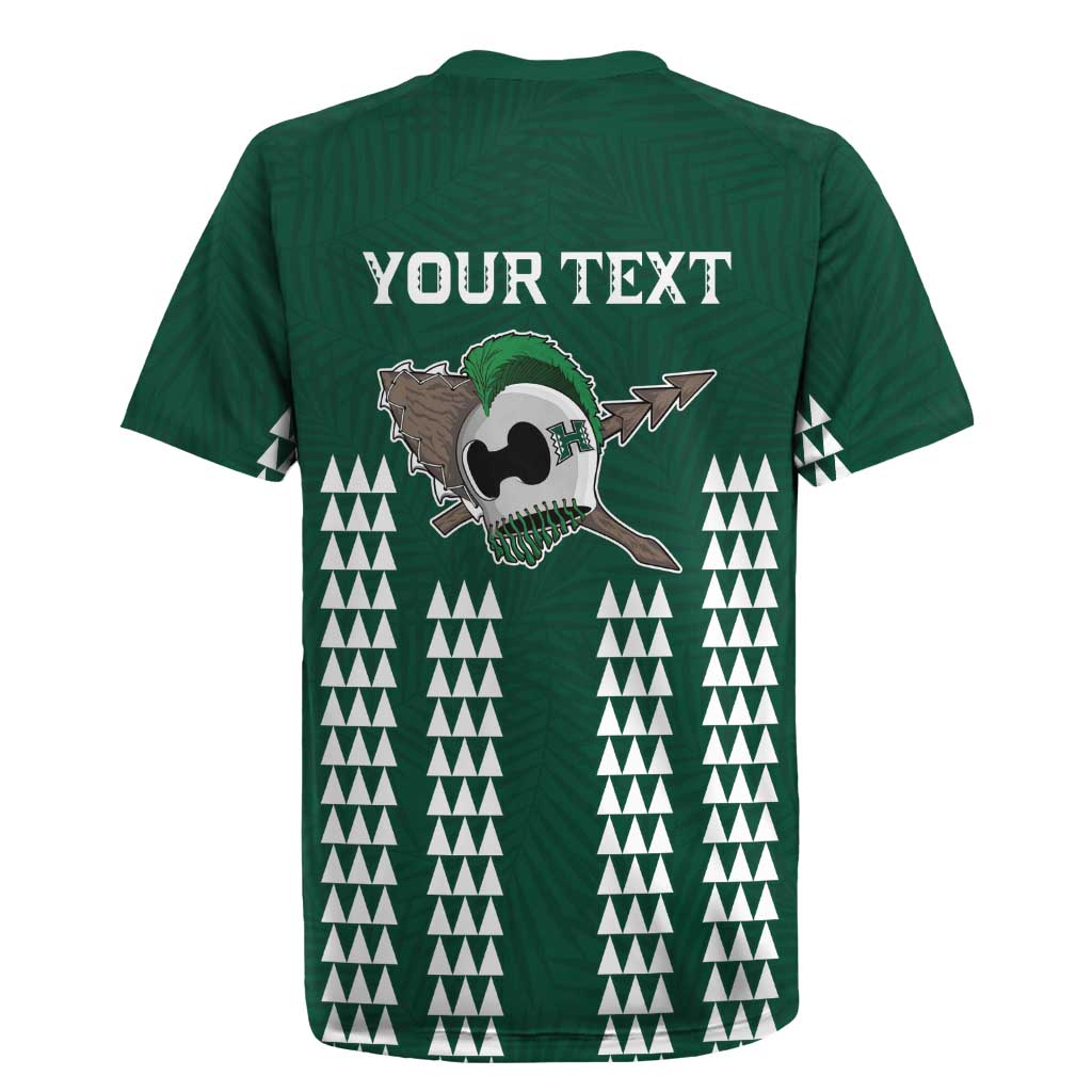 Hawaii Rainbow Warriors Personalized Rugby Jersey Kakau Ikakai Laau Pama