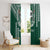 Hawaii Rainbow Warriors Personalized Window Curtain Kakau Ikakai Laau Pama