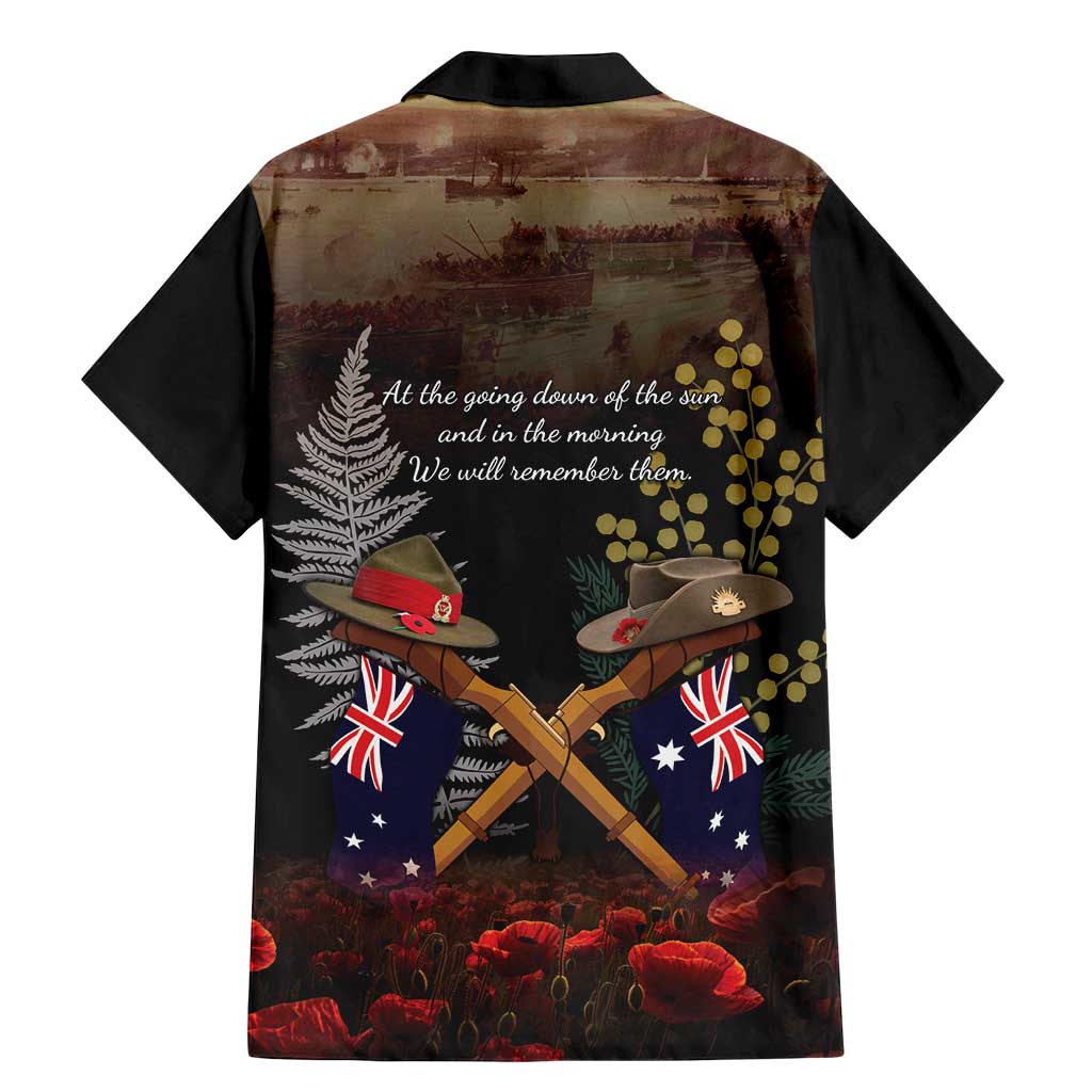 Australia - New Zealand ANZAC Family Matching Mermaid Dress and Hawaiian Shirt Gallipoli ANZAC Cove Landing