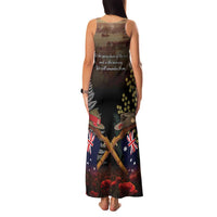 Australia - New Zealand ANZAC Family Matching Tank Maxi Dress and Hawaiian Shirt Gallipoli ANZAC Cove Landing