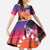 Kia Orana Cook Islands Family Matching Mermaid Dress and Hawaiian Shirt Sunset Dream