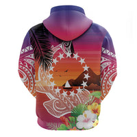 Kia Orana Cook Islands Hoodie Sunset Dream