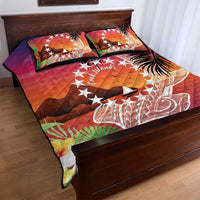 Kia Orana Cook Islands Quilt Bed Set Sunset Dream