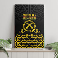 Vanuatu Indipendens Dei Canvas Wall Art Tribal Sand Drawing