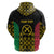 Vanuatu Indipendens Dei Zip Hoodie Tribal Sand Drawing