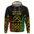 Vanuatu Indipendens Dei Zip Hoodie Tribal Sand Drawing