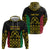 Vanuatu Indipendens Dei Zip Hoodie Tribal Sand Drawing