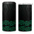 Maori Taniko Patterns 4 in 1 Can Cooler Tumbler Pounamu Niho Taniwha Mix Paatiki Motifs