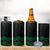 Maori Taniko Patterns 4 in 1 Can Cooler Tumbler Pounamu Niho Taniwha Mix Paatiki Motifs