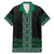 Maori Taniko Patterns Family Matching Mermaid Dress and Hawaiian Shirt Pounamu Niho Taniwha Mix Paatiki Motifs