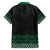 Maori Taniko Patterns Family Matching Short Sleeve Bodycon Dress and Hawaiian Shirt Pounamu Niho Taniwha Mix Paatiki Motifs