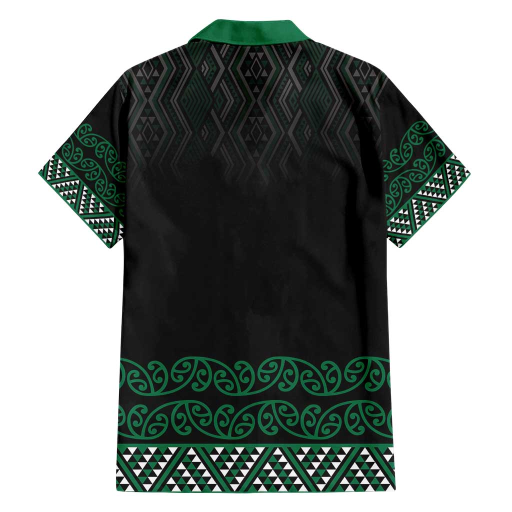 Maori Taniko Patterns Hawaiian Shirt Pounamu Niho Taniwha Mix Paatiki Motifs