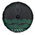 Maori Taniko Patterns Spare Tire Cover Pounamu Niho Taniwha Mix Paatiki Motifs