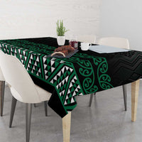 Maori Taniko Patterns Tablecloth Pounamu Niho Taniwha Mix Paatiki Motifs