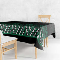 Maori Taniko Patterns Tablecloth Pounamu Niho Taniwha Mix Paatiki Motifs