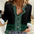 Maori Taniko Patterns Women Casual Shirt Pounamu Niho Taniwha Mix Paatiki Motifs