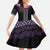 Maori Taniko Patterns Family Matching Mermaid Dress and Hawaiian Shirt Purple Niho Taniwha Mix Paatiki Motifs