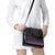 Maori Taniko Patterns Shoulder Handbag Purple Niho Taniwha Mix Paatiki Motifs
