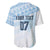 Fiji Rugby Custom Kaiviti Masi Baseball Jersey Turquoise - Polynesian Pride