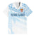 Fiji Rugby Custom Kaiviti Masi Family Matching Mermaid Dress and Hawaiian Shirt Turquoise - Polynesian Pride