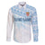 Fiji Rugby Custom Kaiviti Masi Family Matching Short Sleeve Bodycon Dress and Hawaiian Shirt Turquoise - Polynesian Pride