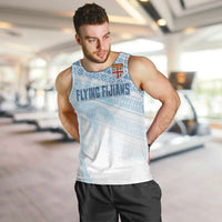 Fiji Rugby Custom Kaiviti Masi Men Tank Top Turquoise - Polynesian Pride