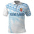 Fiji Rugby Custom Kaiviti Masi Polo Shirt Turquoise - Polynesian Pride