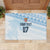 Fiji Rugby Custom Kaiviti Masi Rubber Doormat Turquoise - Polynesian Pride
