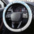 Fiji Rugby Kaiviti Masi Steering Wheel Cover Turquoise - Polynesian Pride