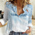 Fiji Rugby Custom Kaiviti Masi Women Casual Shirt Turquoise - Polynesian Pride