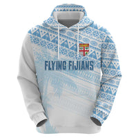 Fiji Rugby Custom Kaiviti Masi Zip Hoodie Turquoise - Polynesian Pride