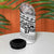 Fiji Rugby Custom Kaiviti Masi 4 in 1 Can Cooler Tumbler Black - Polynesian Pride