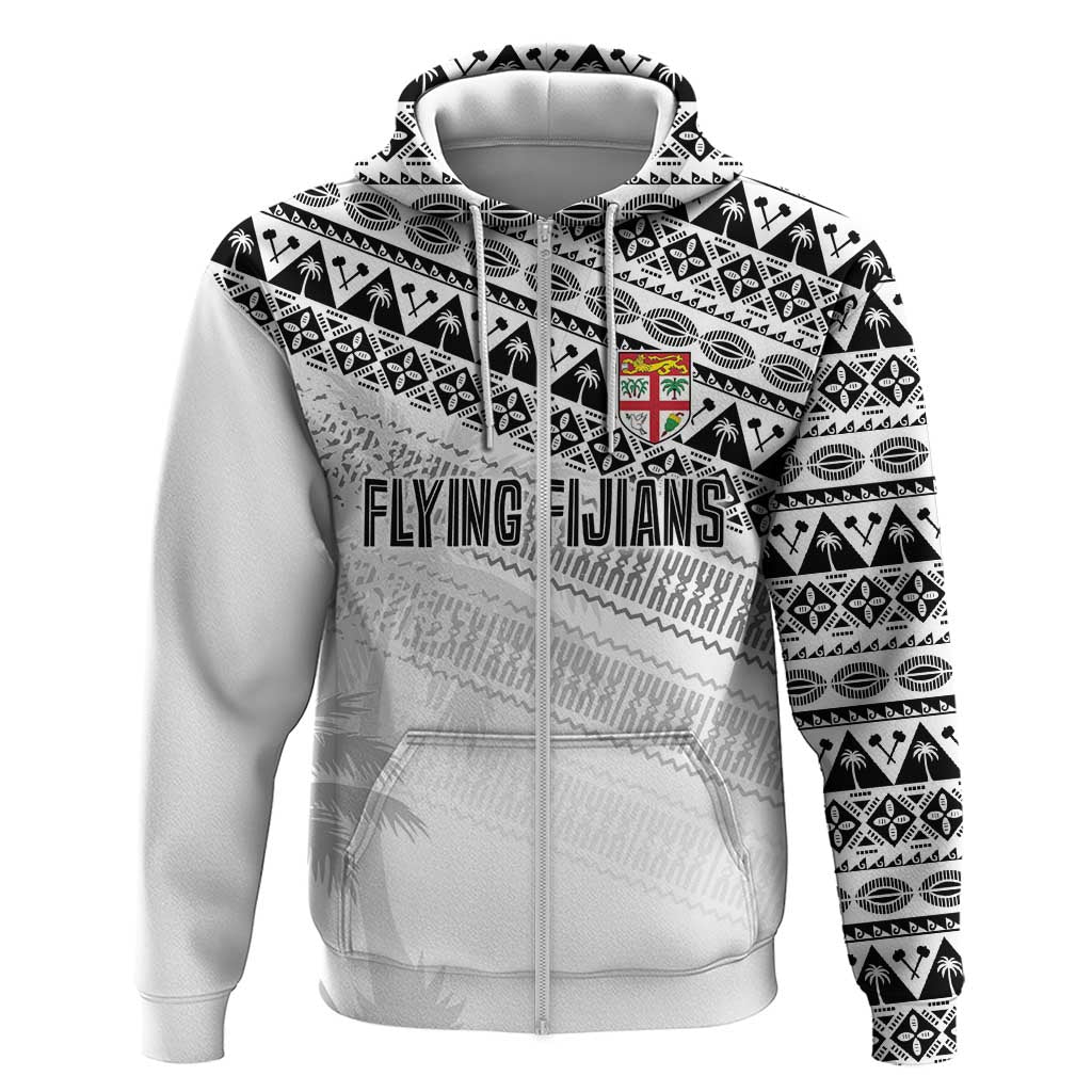 Fiji Rugby Custom Kaiviti Masi Hoodie Black - Polynesian Pride