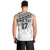 Fiji Rugby Custom Kaiviti Masi Men Tank Top Black - Polynesian Pride