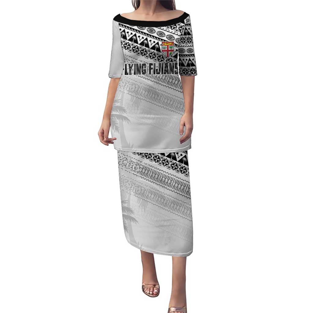 Fiji Rugby Custom Kaiviti Masi Puletasi Black - Polynesian Pride