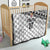 Fiji Rugby Custom Kaiviti Masi Quilt Black - Polynesian Pride