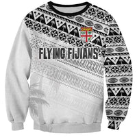 Fiji Rugby Custom Kaiviti Masi Sweatshirt Black - Polynesian Pride