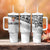 Fiji Rugby Custom Kaiviti Masi Tumbler With Handle Black - Polynesian Pride