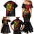 Papua New Guinea 49th Independence Day Family Matching Mermaid Dress and Hawaiian Shirt Motuan Revareva Bird-of-Paradise