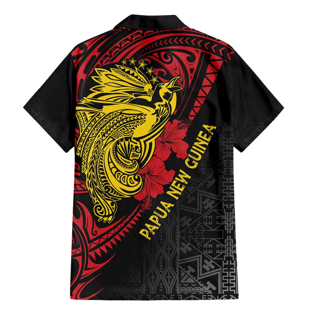 Papua New Guinea 49th Independence Day Family Matching Mermaid Dress and Hawaiian Shirt Motuan Revareva Bird-of-Paradise