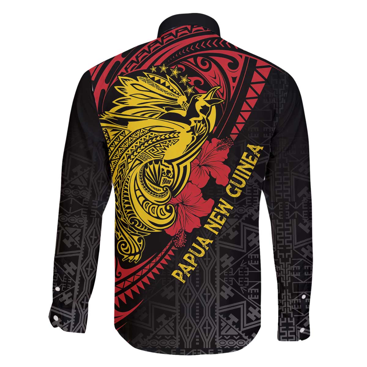 Papua New Guinea 49th Independence Day Family Matching Off Shoulder Short Dress and Hawaiian Shirt Motuan Revareva Bird-of-Paradise