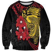 Papua New Guinea 49th Independence Day Sweatshirt Motuan Revareva Bird-of-Paradise
