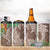 Polynesia 4 in 1 Can Cooler Tumbler Sharks Duo Tropical Brown