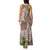 Polynesia Family Matching Tank Maxi Dress and Hawaiian Shirt Sharks Duo Tropical Brown