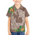 Polynesia Hawaiian Shirt Sharks Duo Tropical Brown